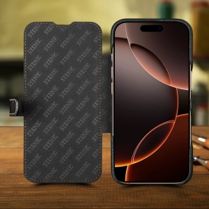 Чохол книжка Stenk Premium для Apple iPhone 16 Pro Чорний