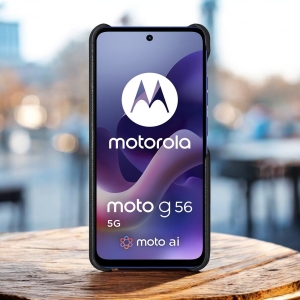 Шкіряна накладка Stenk Reptile Cover для Motorola Moto G56 Чорний