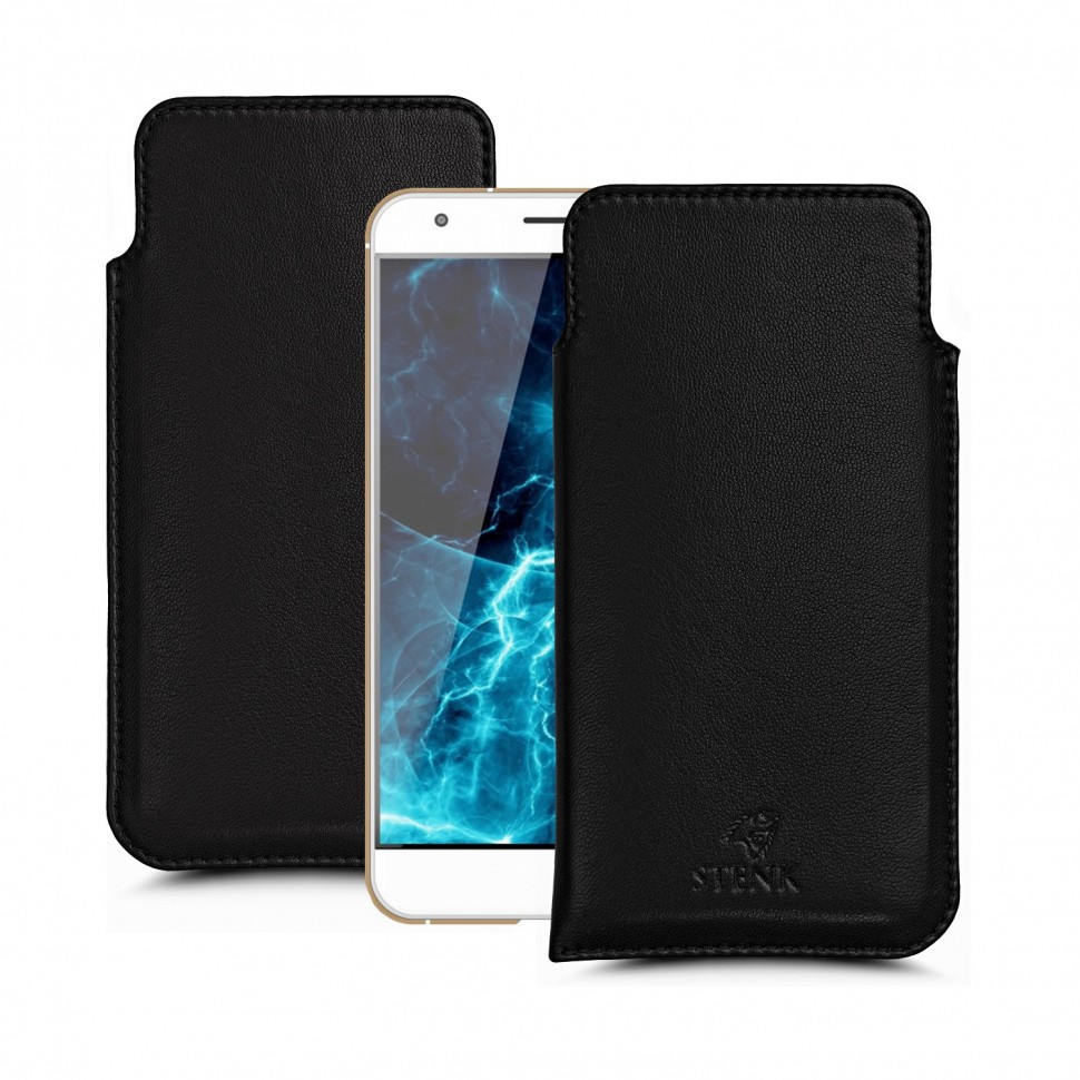 

Футляр Stenk Elegance для Oukitel K7000 Чёрный, Черный