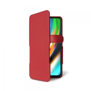 Чохол книжка Stenk Prime для Motorola Moto G9 Plus Червоний