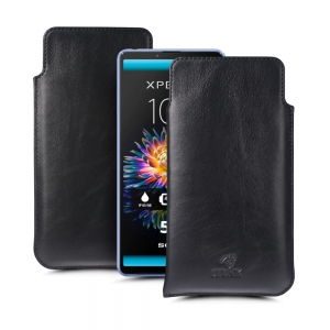 Футляр Stenk Elegance для Sony Xperia 10 III Чёрный