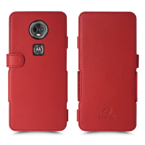 чохол-книжка на Motorola Moto E5 Plus Червоний Stenk Prime фото 1