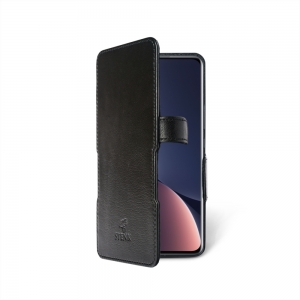 Чехол книжка Stenk Prime для Xiaomi 12 Pro 5G Чёрный
