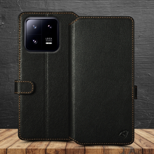 чохол-гаманець на Xiaomi 13 Pro Чорний Stenk Premium Wallet фото 1