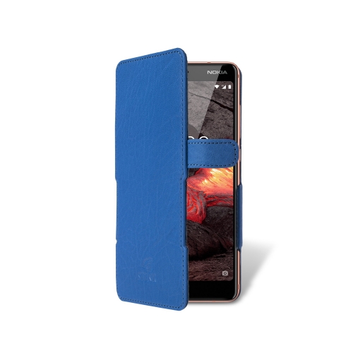 чохол-книжка на Nokia 5.1 Яскраво-синій Stenk Prime фото 2