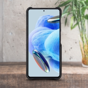 Шкіряна накладка Stenk Cover для Xiaomi Redmi Note 12 Pro 5G Чорний