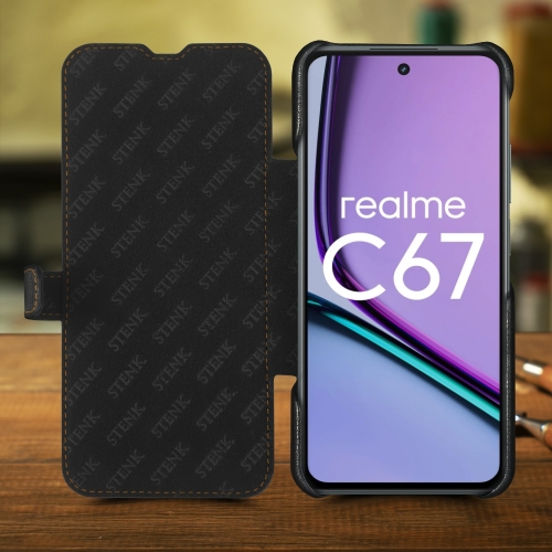 чохол-книжка на Realme C67 4G Чорний Stenk Premium фото 2