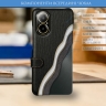Чехол книжка Stenk Premium для Realme C67 4G Чёрный