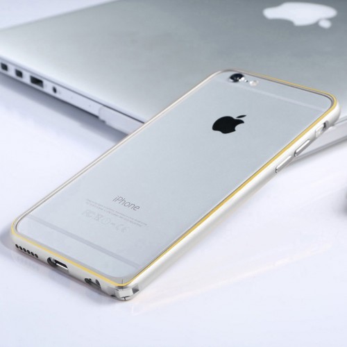 бампер на Apple iPhone 6/ 6S Серебро Remax Поставщик ARC фото 3