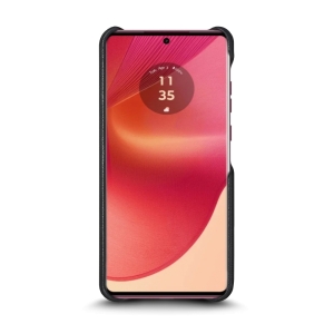 Шкіряна накладка Stenk Reptile Cover для Motorola Edge 50 Fusion Чорний