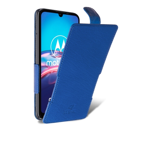 чохол-фліп на Motorola Moto e6s Яскраво-синій Stenk Prime фото 2