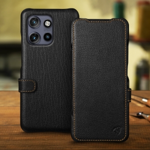 Чохол книжка Stenk Premium для Motorola Edge 50 Neo Чорний