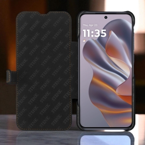 Чохол книжка Stenk Premium для Motorola Edge 50 Neo Чорний