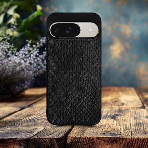 Накладка SkinBacker Mini Python Scales для Google Pixel 9 Чорний