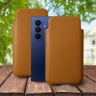 Футляр Stenk Sportage для Samsung Galaxy Fold7 Camel