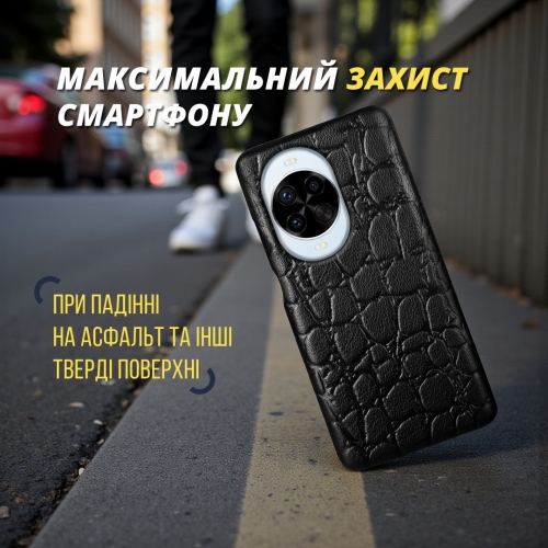 бампер на HuaWei Nova 14 Pro Чорний Stenk Reptile фото 4