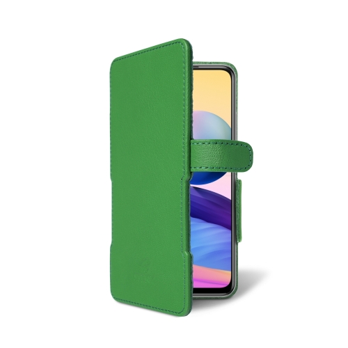 чехол-книжка на Xiaomi Redmi Note 10 5G Зелёный Stenk Prime фото 2
