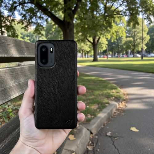 бампер на OnePlus Ace 6 Черный Stenk Cover фото 3