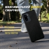 Кожаная накладка Stenk Cover для OnePlus Ace 6 Чёрная