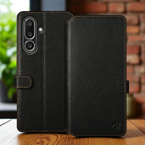 чехол-кошелек на Samsung Galaxy M56 Черный Stenk Premium Wallet фото 1