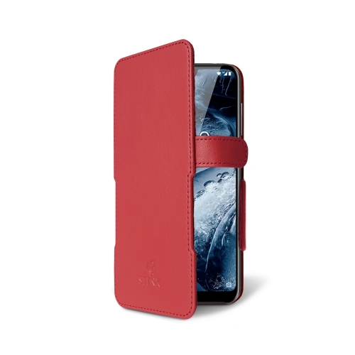 чохол-книжка на Nokia X6 Червоний Stenk Сняты с производства фото 2