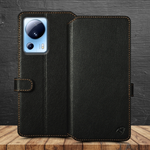 чохол-гаманець на Xiaomi 13 Lite Чорний Stenk Premium Wallet фото 1