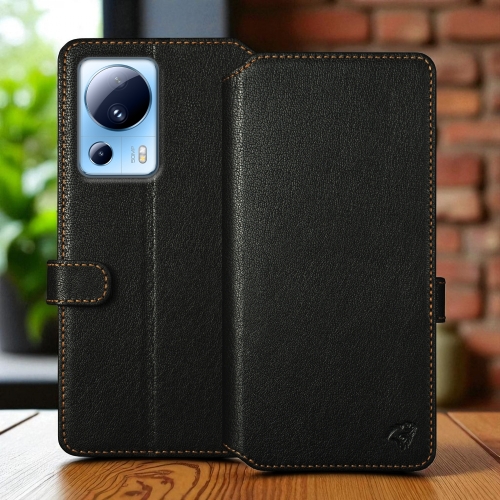 чохол-гаманець на Xiaomi 13 Lite Чорний Stenk Premium Wallet фото 1