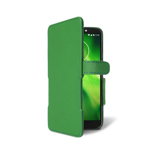 чохол-книжка на Motorola Moto G6 Play Зелений Stenk Prime фото 2