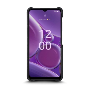 Шкіряна накладка Stenk Reptile Cover для Nokia G42 Чорна