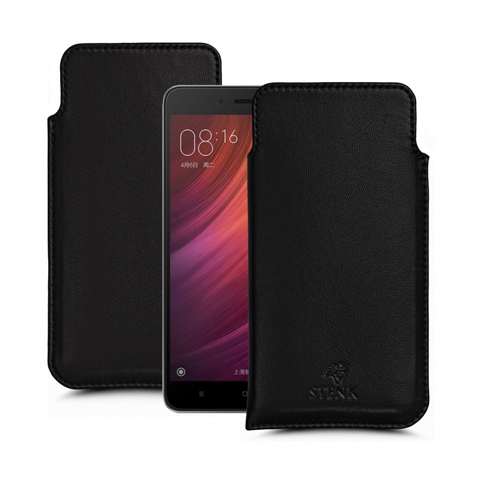 

Футляр Stenk Elegance для Xiaomi Redmi Note 4 Чёрный, Черный