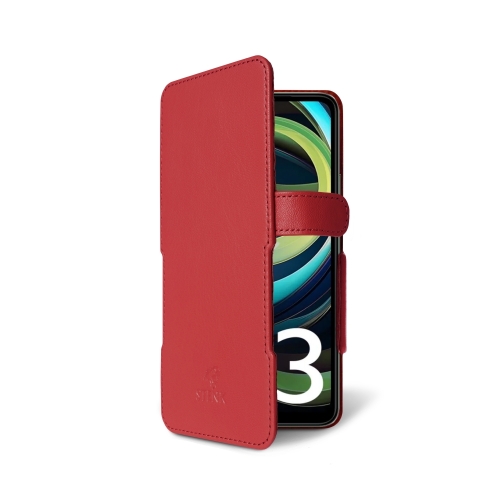 чехол-книжка на Xiaomi Redmi A3 Красный Stenk Prime фото 2
