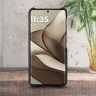 Кожаная накладка Stenk Cover для Motorola Edge 50 Черный