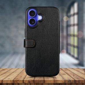 Чохол книжка Stenk Premium для Apple iPhone 16 Чорний