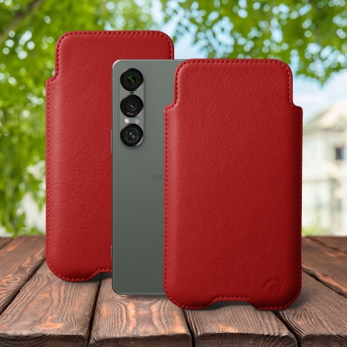 чохол-футляр на Sony Xperia 1 VII Червоний Stenk Sportage фото 1