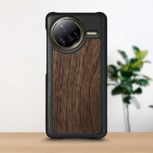бампер на Xiaomi Poco F7 Ultra Чорний Stenk WoodBacker фото 1