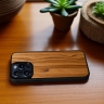 Накладка SkinBacker Wood для Apple iPhone 15 Pro Max Римська оливка Накладка SkinBacker Wood для Apple iPhone 15 Pro Max Римська оливка