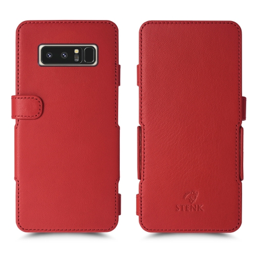 чехол-книжка на Samsung Galaxy Note 8 Красный Stenk Prime фото 1