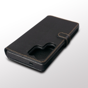 Чехол-портмоне Stenk Premium Wallet для Samsung Galaxy S26 Ultra Чёрный