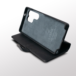 Чехол-портмоне Stenk Premium Wallet для Samsung Galaxy S26 Ultra Чёрный