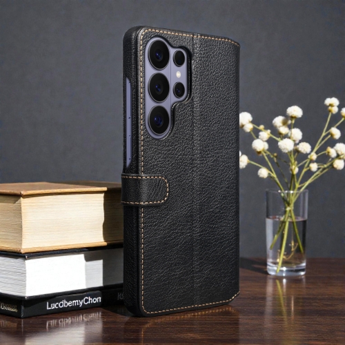 чохол-гаманець на Samsung Galaxy S26 Ultra Чорний Stenk Premium Wallet фото 1