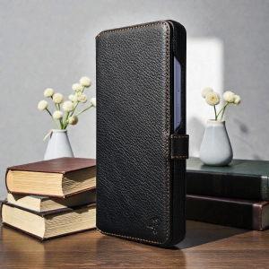 Чехол-портмоне Stenk Premium Wallet для Samsung Galaxy S26 Ultra Чёрный