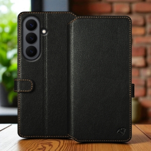 Чохол-портмоне Stenk Premium Wallet для Samsung Galaxy S26 Plus Чорний