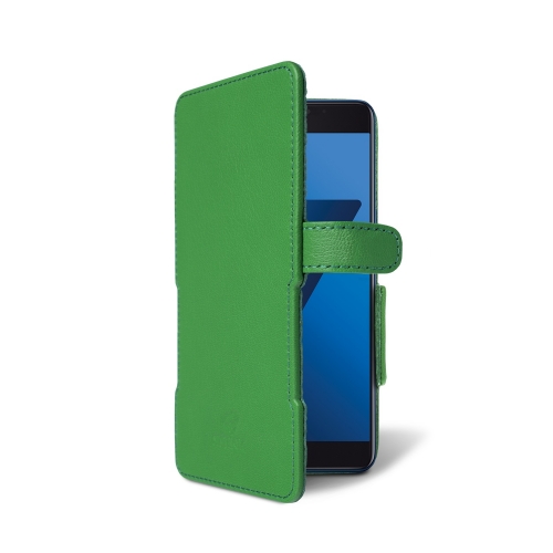 чохол-книжка на Samsung Galaxy C7 Pro Зелений Stenk Сняты с производства фото 2
