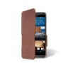 Чохол книжка Stenk Prime для HTC One E9 Plus Camel