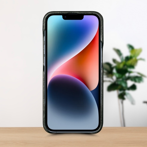 бампер на Apple iPhone 14 Plus Черный Stenk Cover WoodBacker фото 2