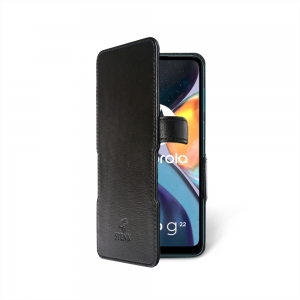 Чехол книжка Stenk Prime для Motorola Moto G22 Чёрный