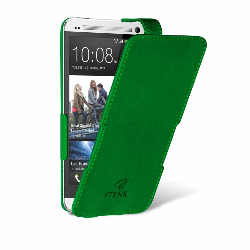 чохол-фліп на HTC One 802w Зелений Stenk Сняты с производства фото 2