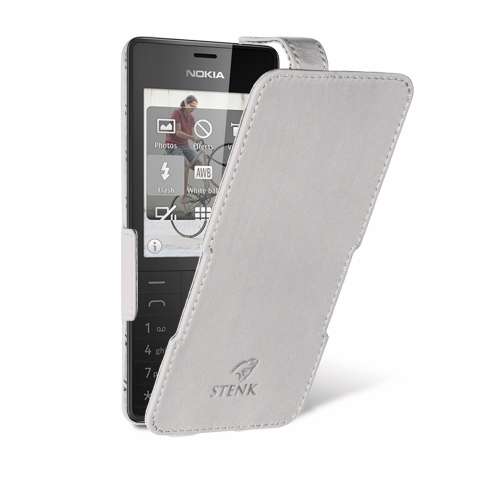 чохол-фліп на Nokia 515 Duo Білий Stenk Сняты с производства фото 2