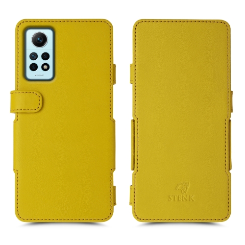 чехол-книжка на Xiaomi Redmi Note 12 Pro 4G Желтый  Prime фото 1