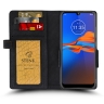 Чехол книжка Stenk Wallet для Motorola Moto E6 Plus Чёрный